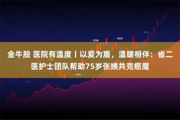 金牛股 医院有温度丨以爱为盾，温暖相伴：省二医护士团队帮助75岁张姨共克癌魔