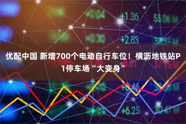优配中国 新增700个电动自行车位！横沥地铁站P1停车场“大变身”
