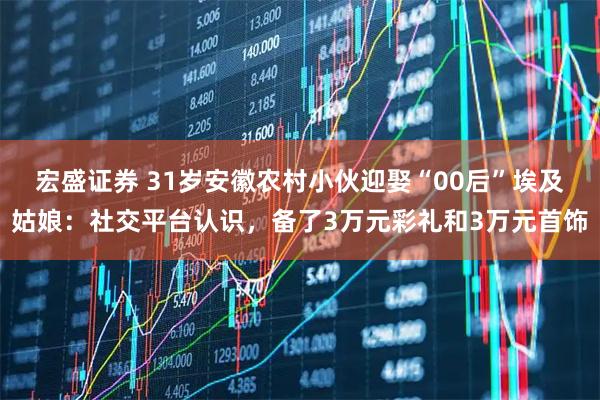 宏盛证券 31岁安徽农村小伙迎娶“00后”埃及姑娘：社交平台认识，备了3万元彩礼和3万元首饰